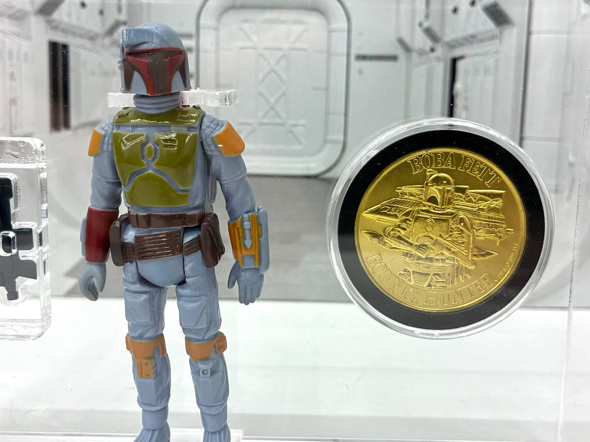 STAR WARS KENNER 1985 DROIDS BOBA FETT ACTION FIGURE GRADED CAS 90 VINTAGE