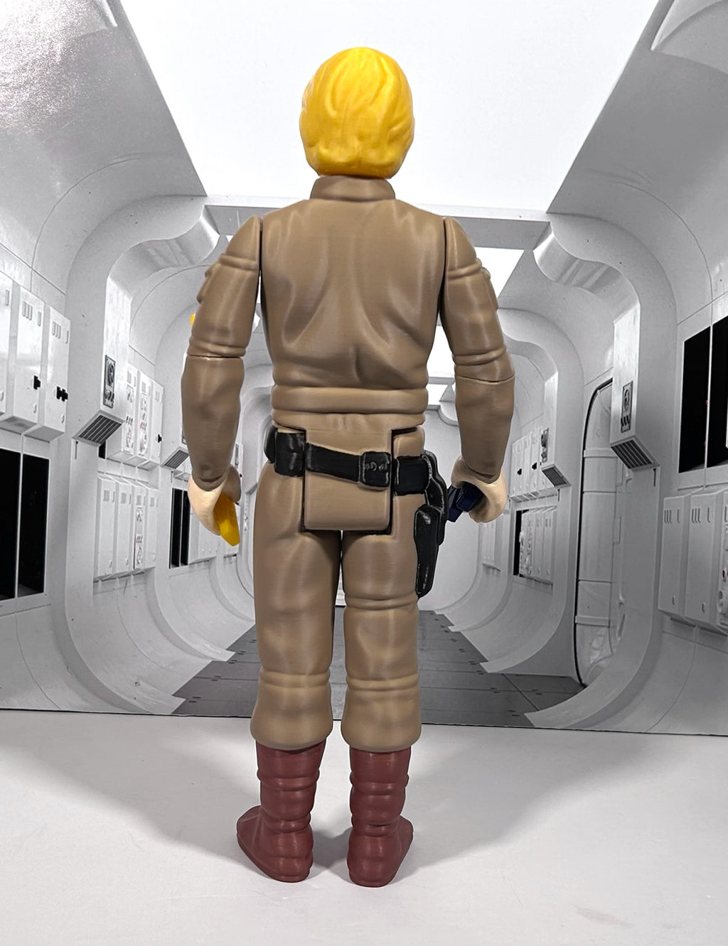 Star Wars Custom Vintage Kenner Style 11" Bespin LUKE SKYWALKER Figure 3D Print