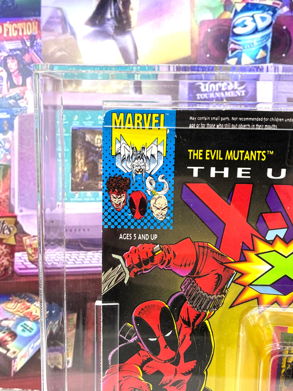 DEADPOOL 1992 Toybiz Marvel X-Men MOC Action Figure Graded CAS 80+