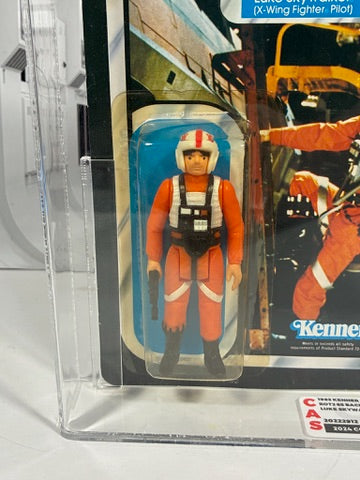 Vintage Star Wars 1983 ROTJ Luke Skywalker X-Wing Pilot MOC CAS Graded 80
