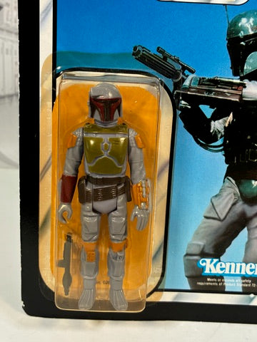 Vintage Star Wars 1983 Kenner BOBA FETT 77A Desert Scene MOC