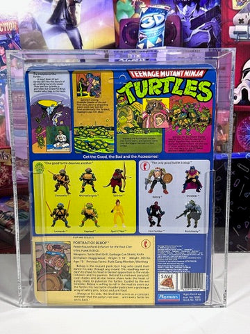 Vintage 1988 TMNT MOC BEBOP Pop Up Display Kevin Eastman AUTO CAS 75 Playmates