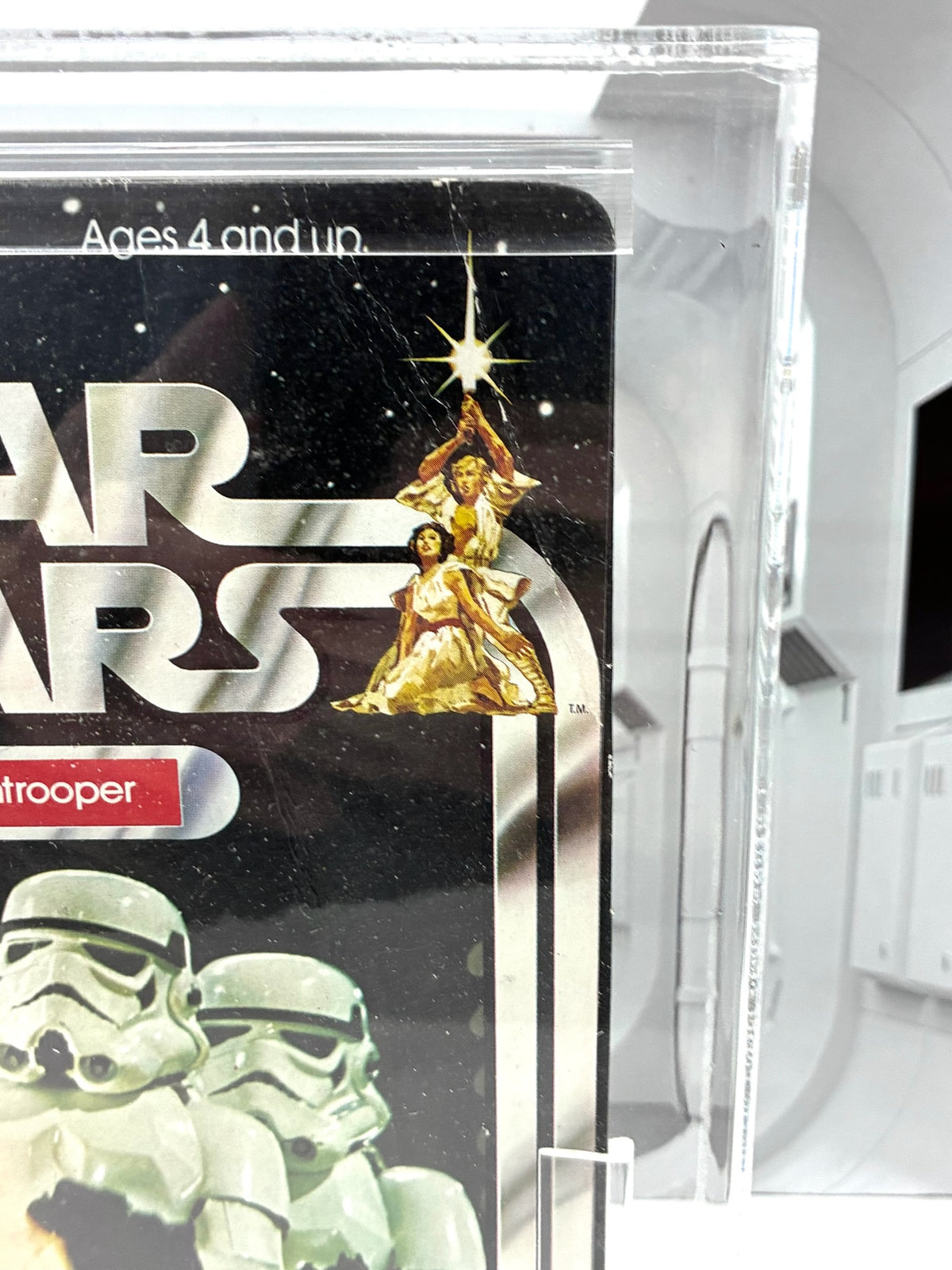 Vintage Star Wars 1977 Kenner 12B Stormtrooper TAKARA MOC Graded CAS 75