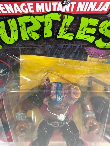 Vintage 1988 TMNT MOC BEBOP Pop Up Display Kevin Eastman AUTO CAS 75 Playmates
