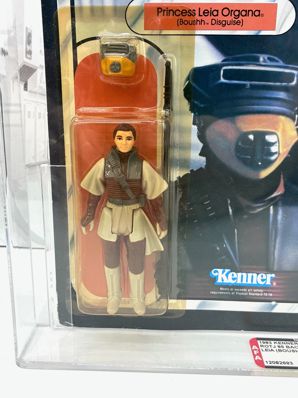 Vintage Star Wars 1983 ROTJ Leia Boushh  MOC AFA Graded 80+