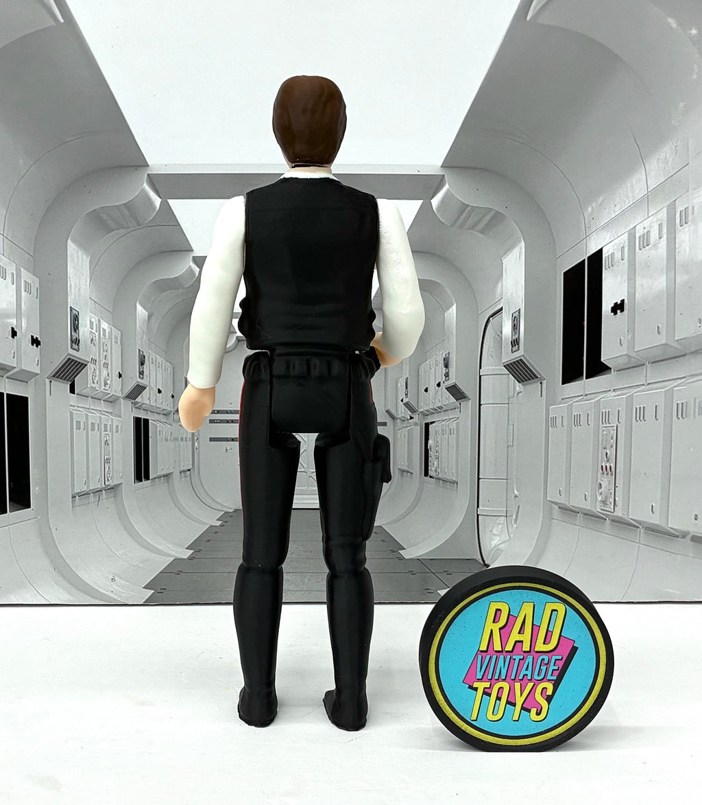 Star Wars Custom Kenner Style 11" Han Solo Small Head 3D Printed Figure