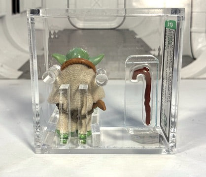 STAR WARS Kenner 1980 YODA Brown Snake Figure GRADED AFA 75+ VINTAGE
