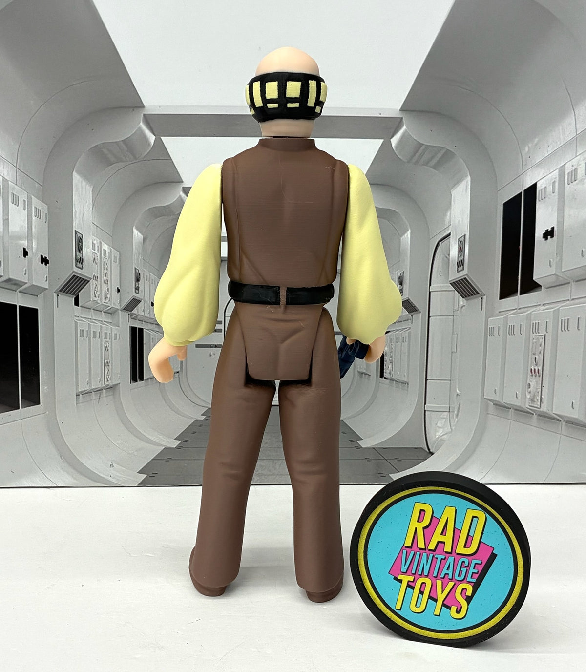 Star Wars Custom Kenner Style 11" Lobot 3D Printed Figure