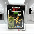 Vintage Star Wars 1984 Kenner LEIA PONCHO MOC ROTJ AFA Graded 80