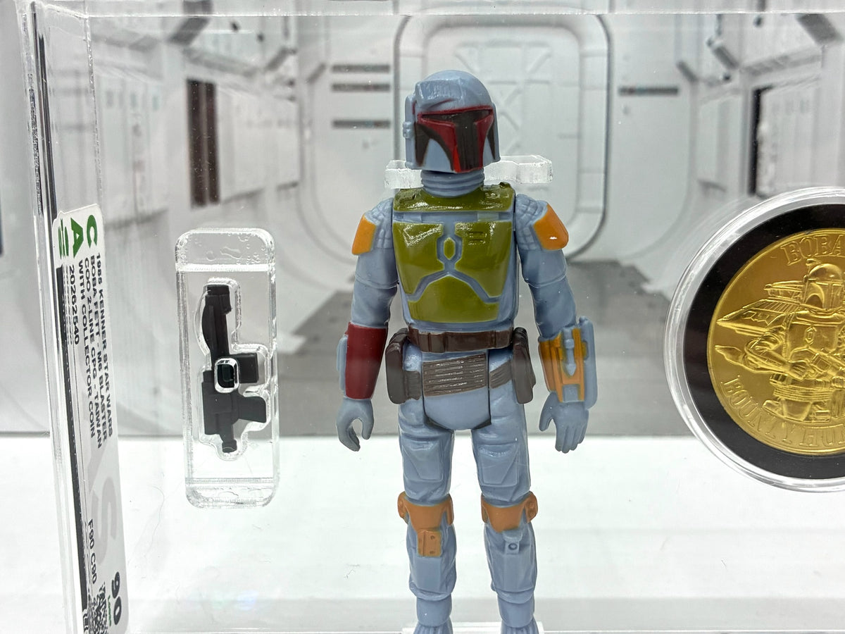 STAR WARS KENNER 1985 DROIDS BOBA FETT ACTION FIGURE GRADED CAS 90 VINTAGE