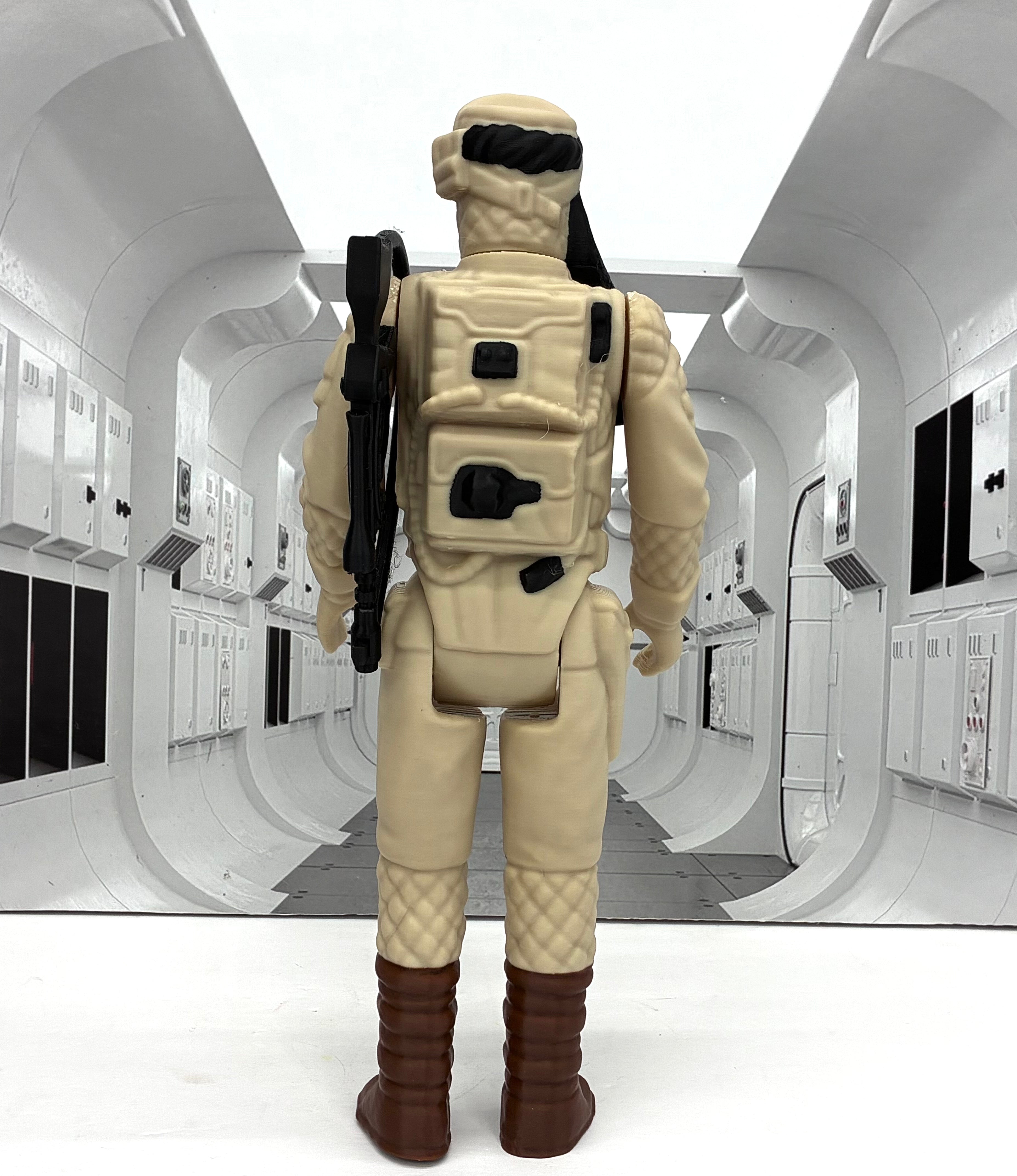 Star Wars Custom Kenner Style 11" Hoth Rebel Commander 3D Printed Figure