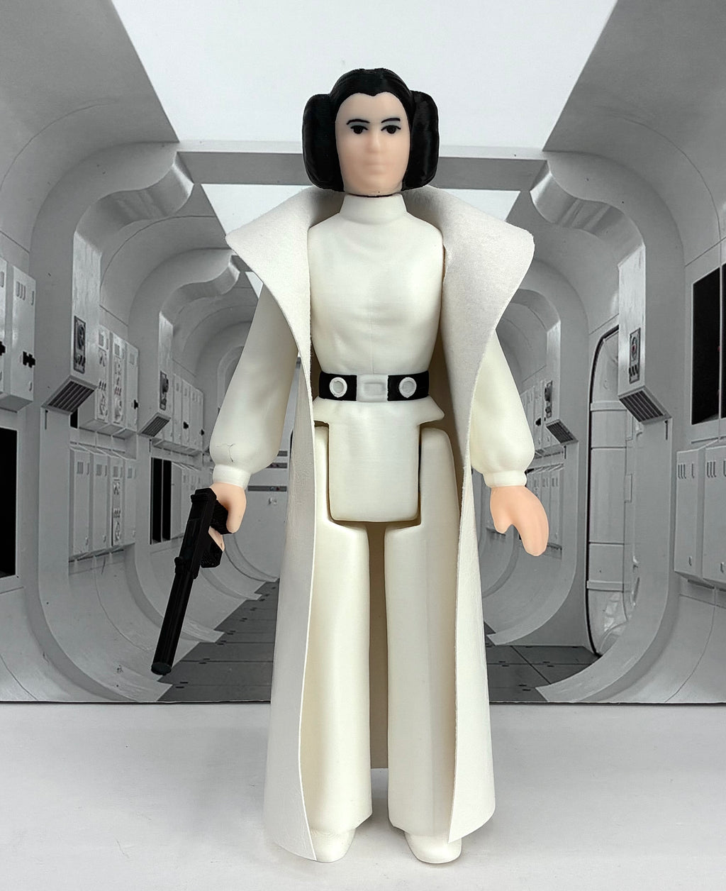 Star Wars Custom Vintage Kenner Style 11" PRINCESS LEIA Action Figure 3D Print