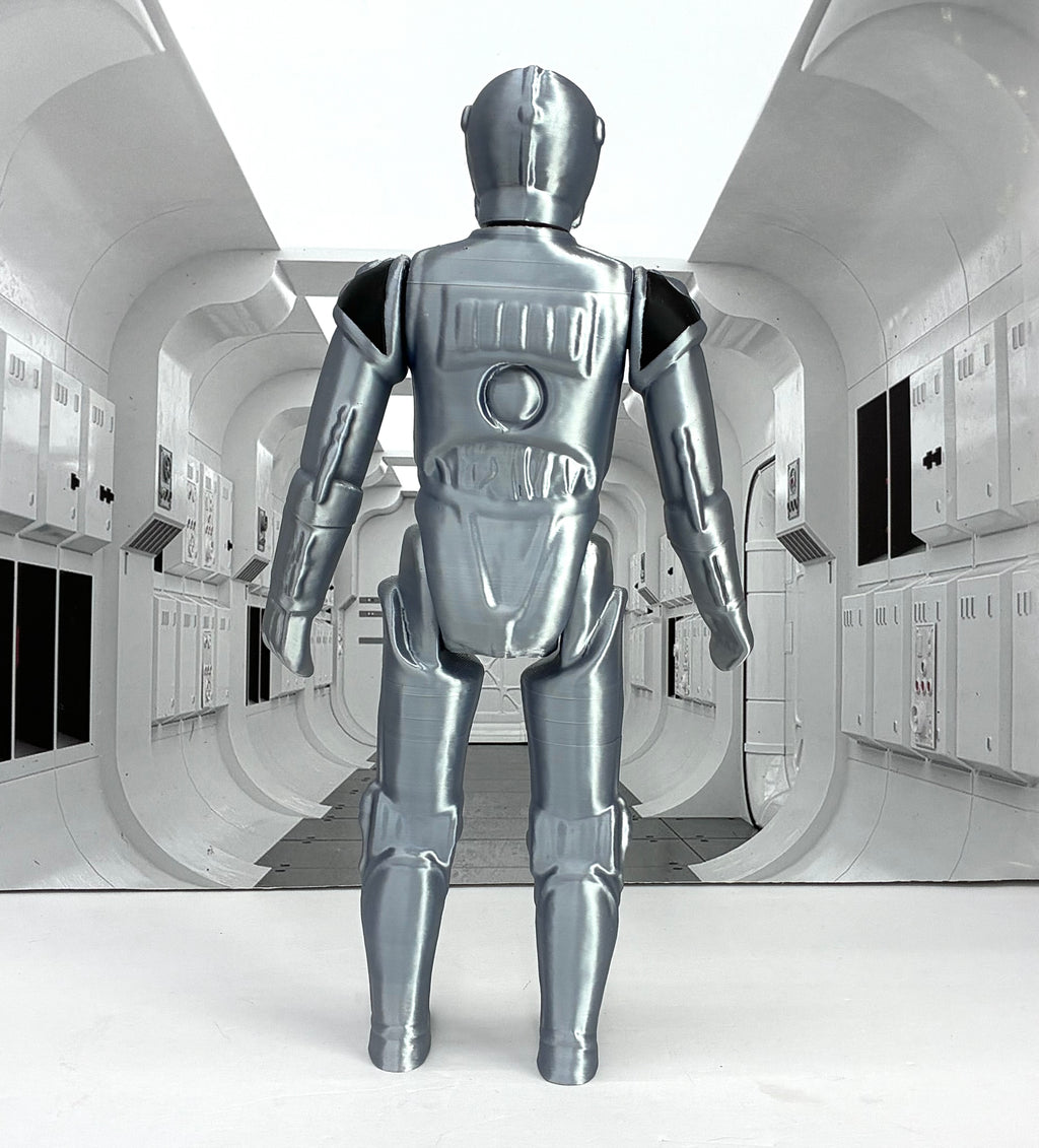 Star Wars Custom Vintage Kenner Style 11" DEATH STAR DROID Action Figure 3D Print