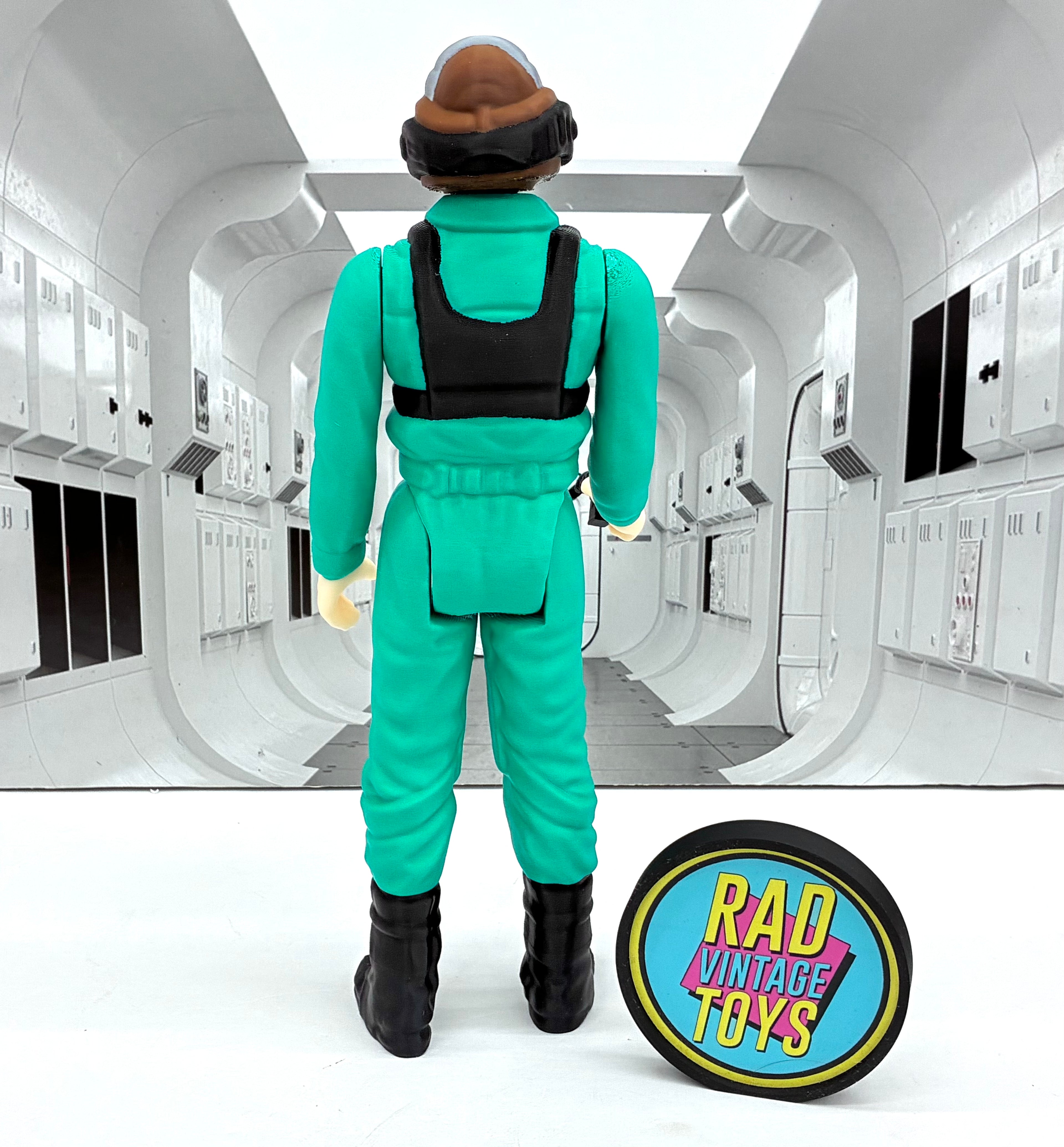 Star Wars Custom Kenner Style 11" A-Wing Pilot 3D Printed Figure