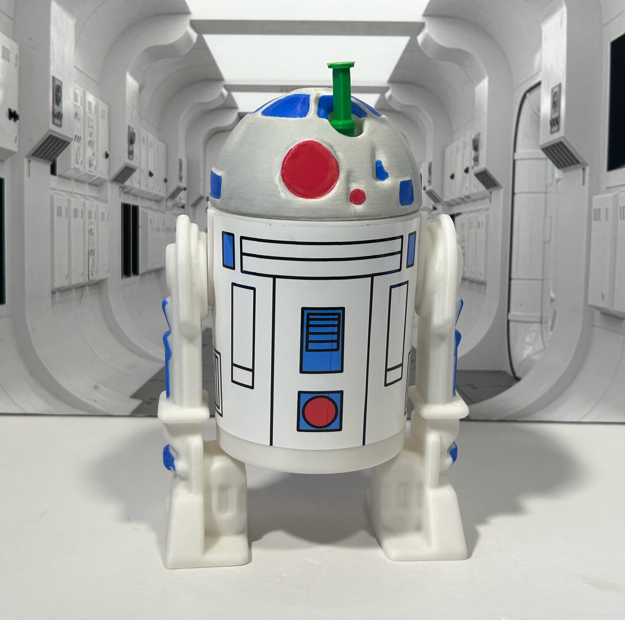 Star Wars Custom Kenner Style 7" R2-D2 3D Printed Figure