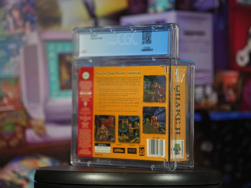 SEALED N64 Quake II CGC Graded 8.5 A Seal LRB Vintage Nintendo 64