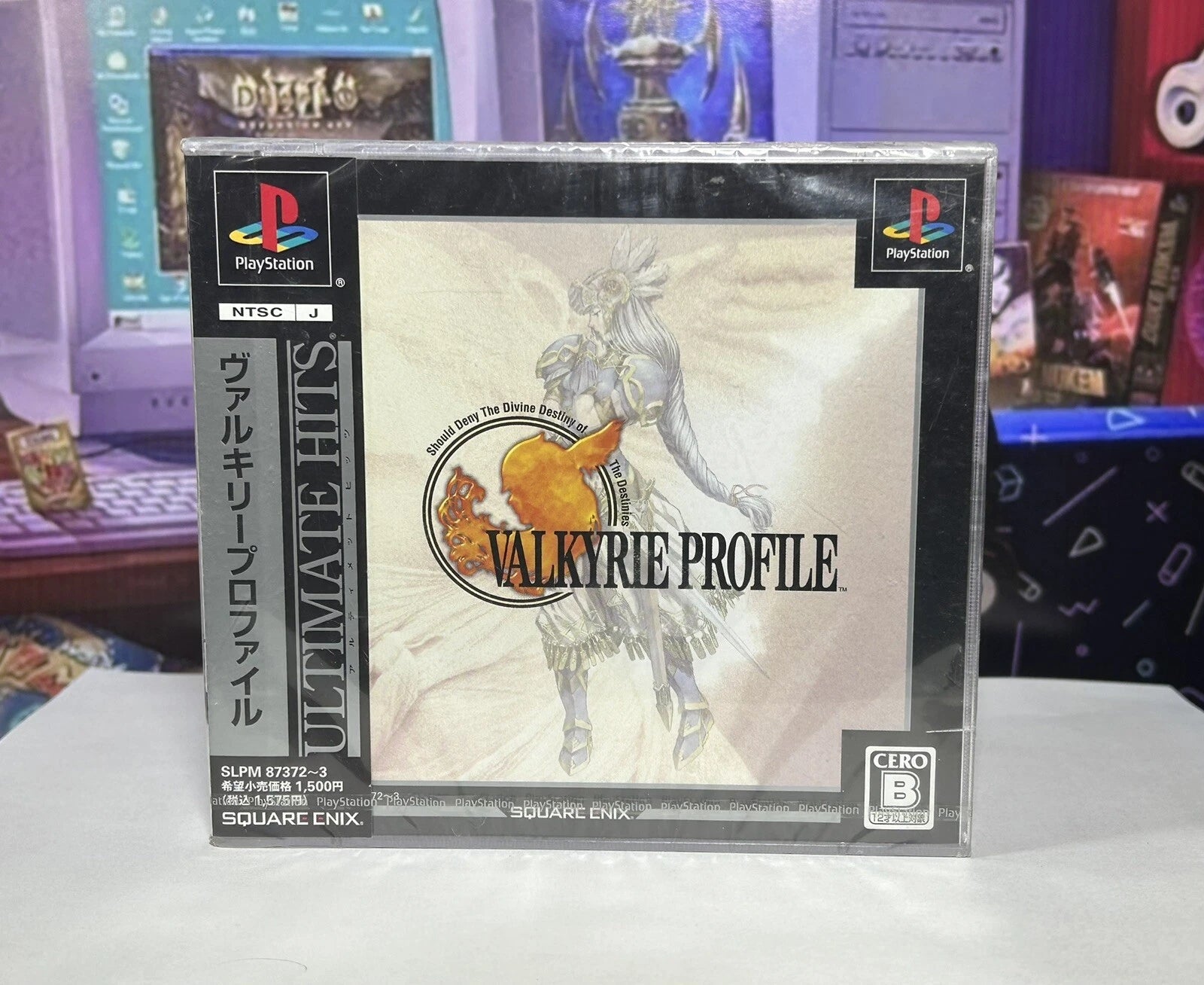 SEALED Playstation GAME PS1 Valkyrie Profile 2 Disc NTSCJ Square Enix Sony Japan